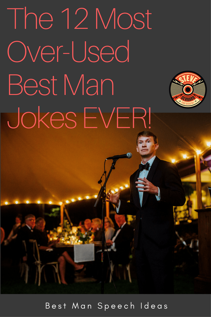 A list of the 12 most over used Best Man jokes ever Avoid these to make your speech the best it can be.