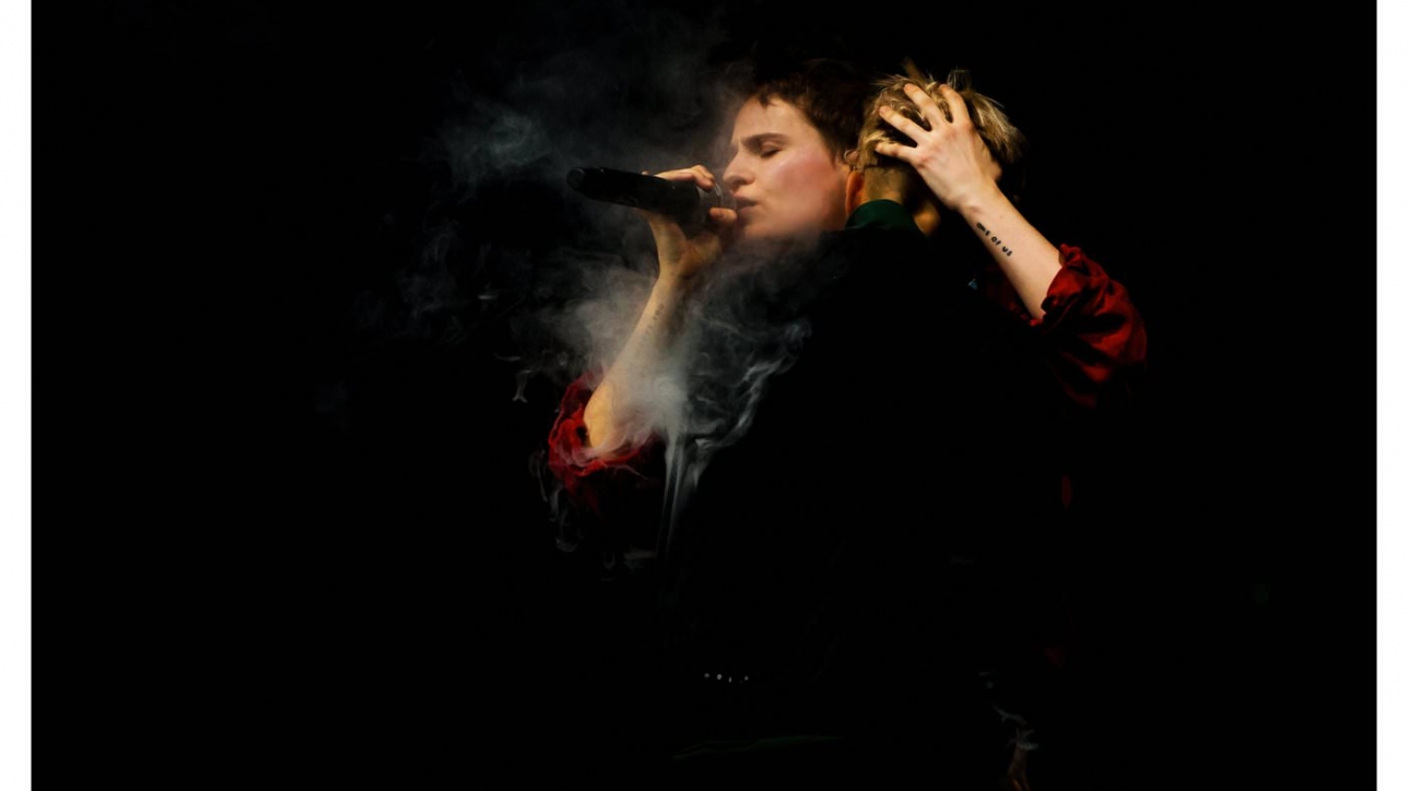 Christine And The Queens Deliver Live Debut Of New Single Girlfriend Watch Consequence Of Sound